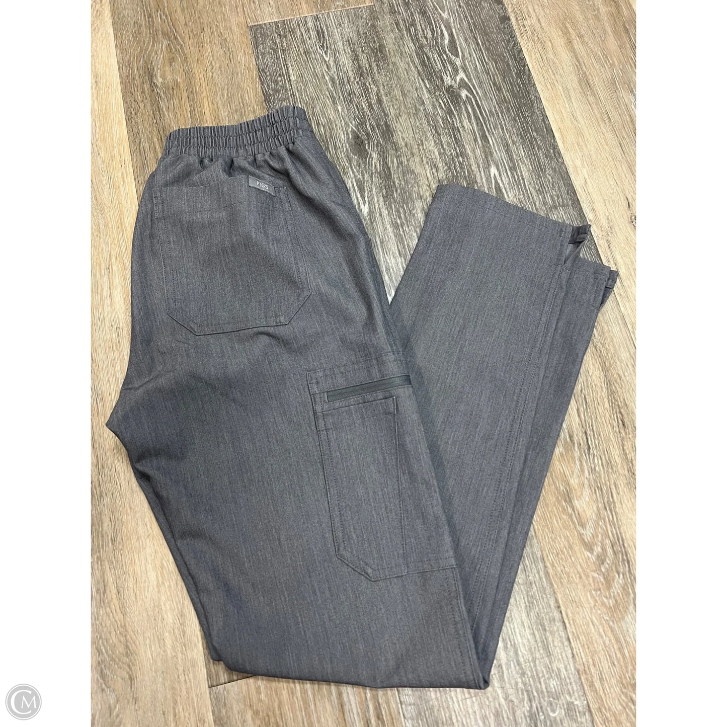 Scrub Pants By Figs In Grey, Size: Xs