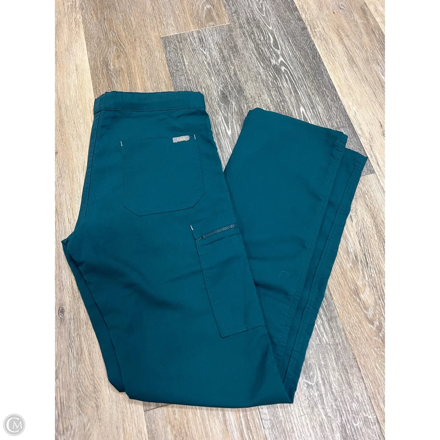 Scrub Pants By Figs In Teal, Size: Xxs