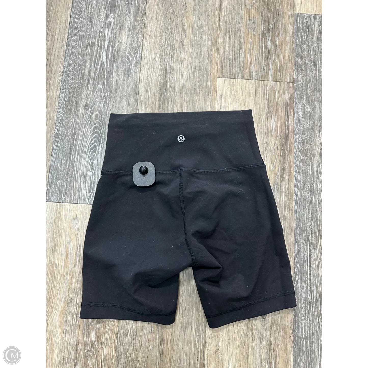 Athletic Shorts By Lululemon In Black, Size: 4