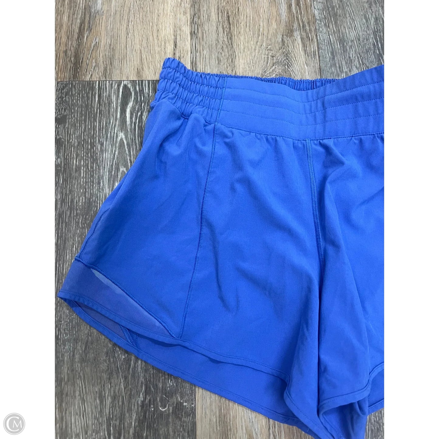 Athletic Shorts By Lululemon In Blue, Size: 6