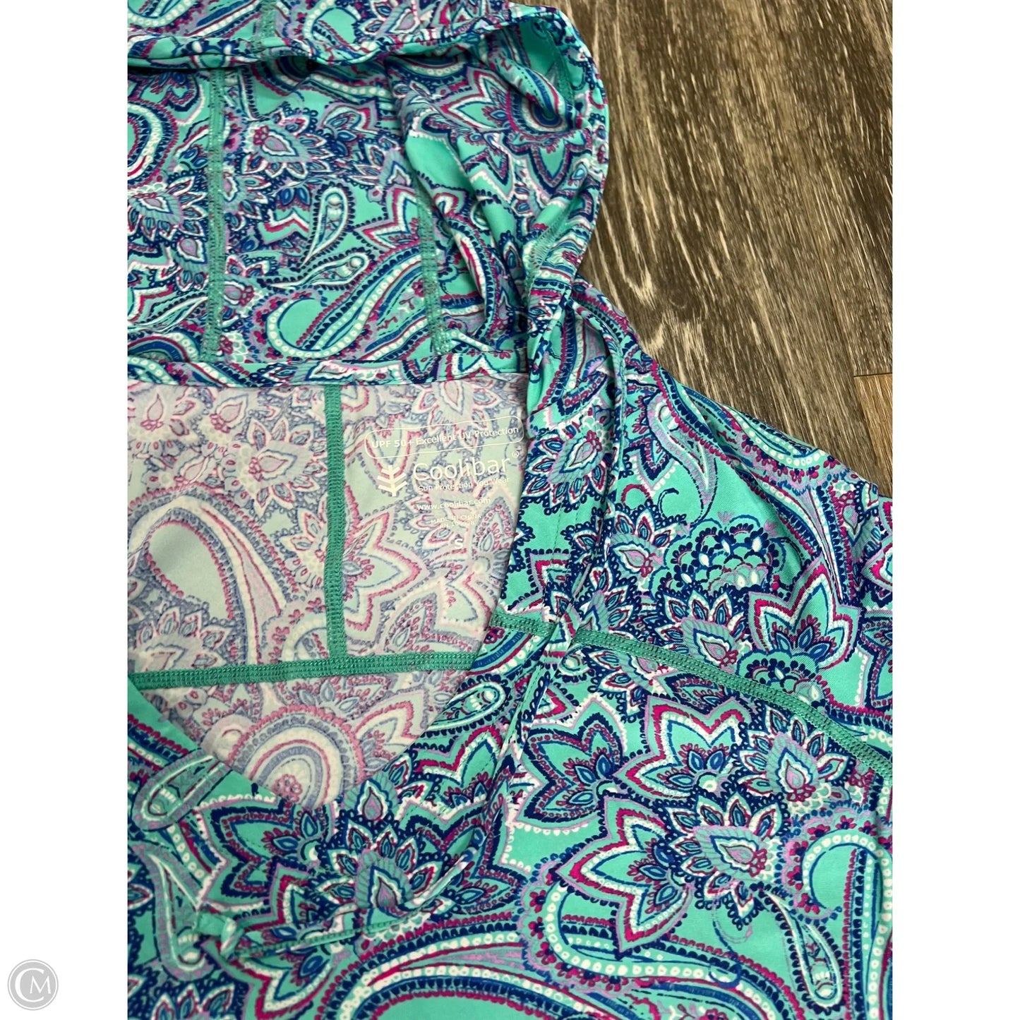 Swimwear Cover-up By Coolibar In Blue, Size: S