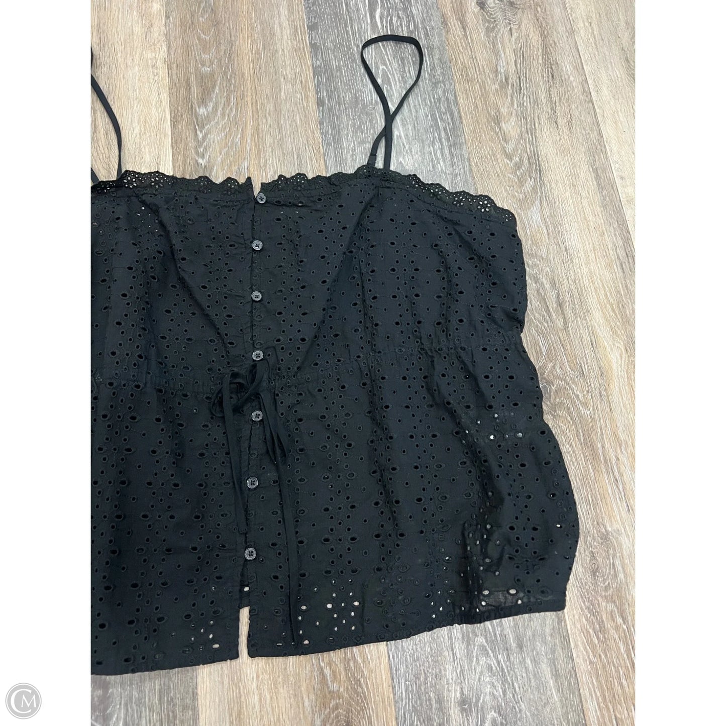 Top Sleeveless By Banana Republic In Black, Size: Xl