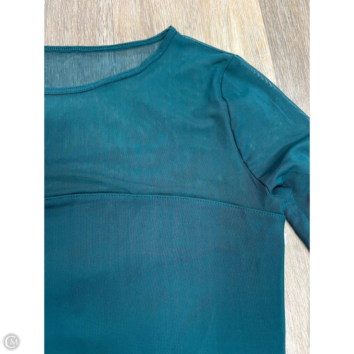 Bodysuit By Abercrombie And Fitch In Teal, Size: S