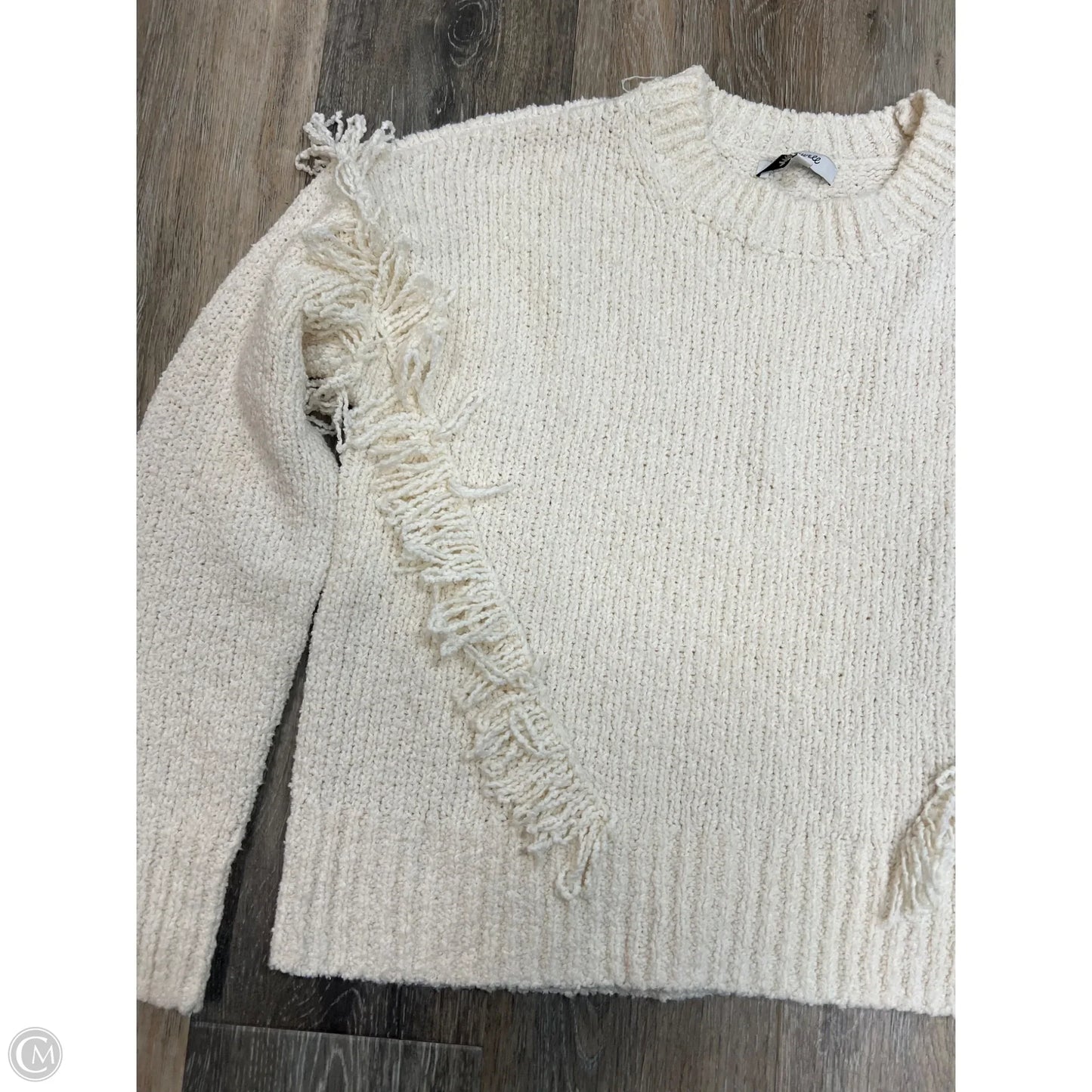 Sweater By Madewell In Cream, Size: Xxs