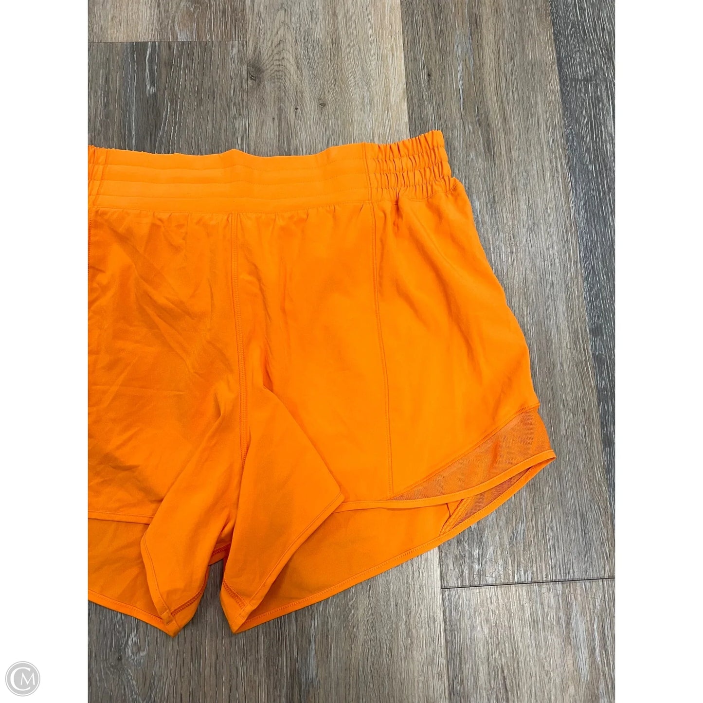 Athletic Shorts By Lululemon In Ombre Print, Size: 12