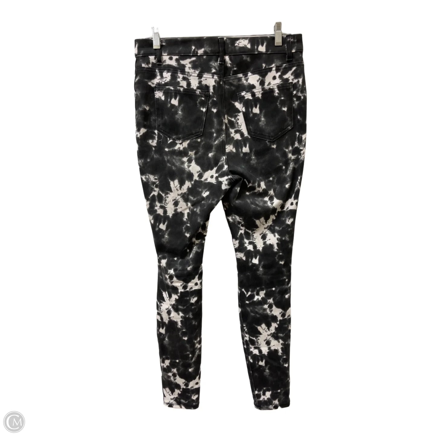 Pants Leggings By Time And Tru In Black & White, Size: 8