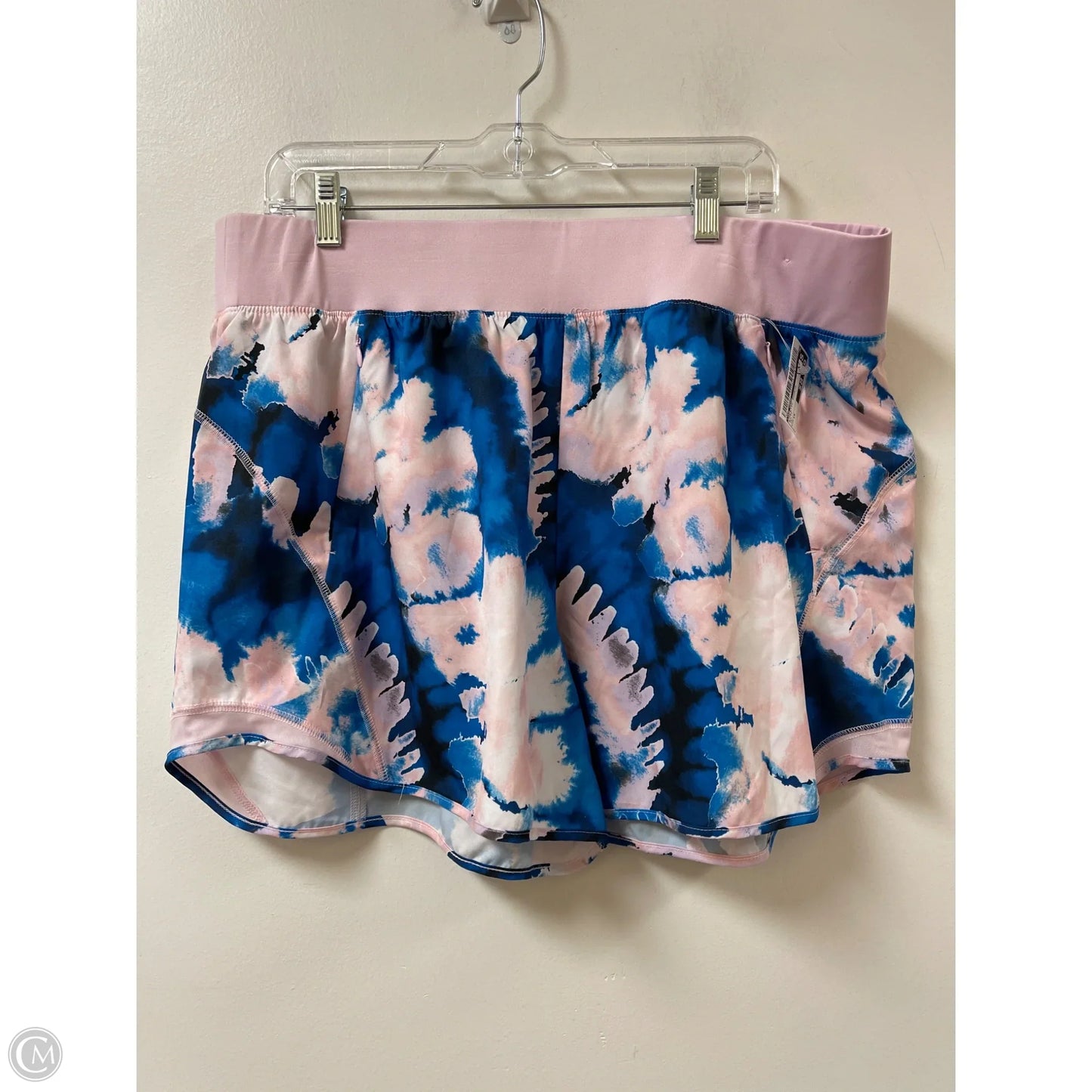 Athletic Shorts By Tek Gear In Multi-colored, Size: 1x