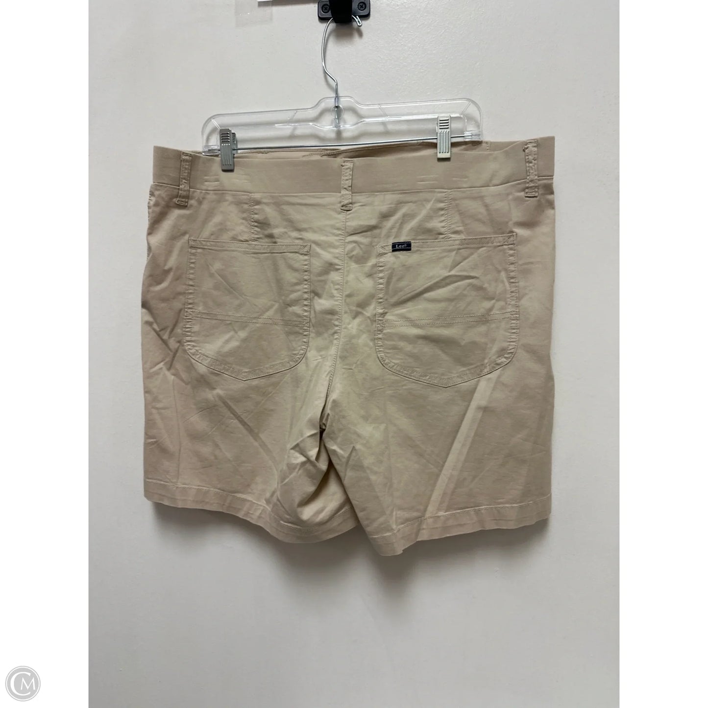 Shorts By Lee In Tan, Size: 18
