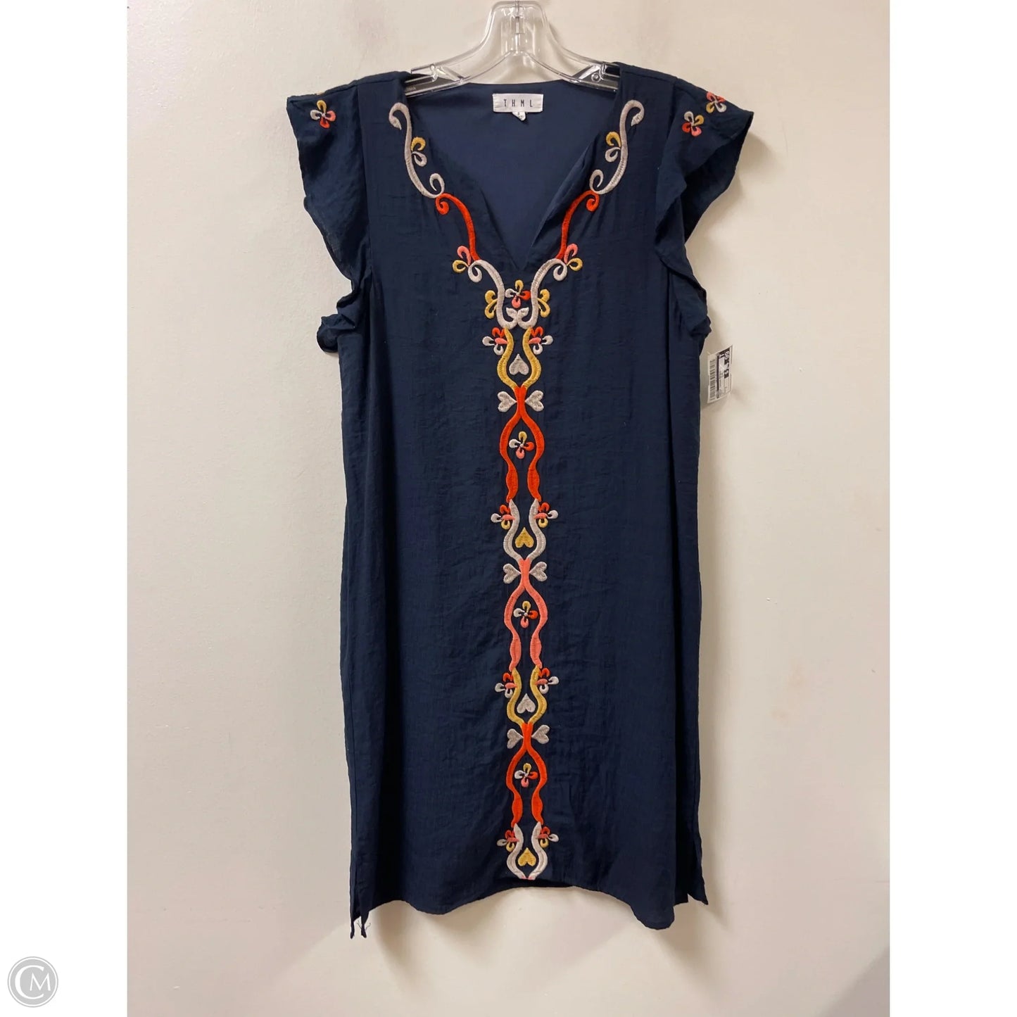 Dress Casual Midi By Thml In Navy, Size: S