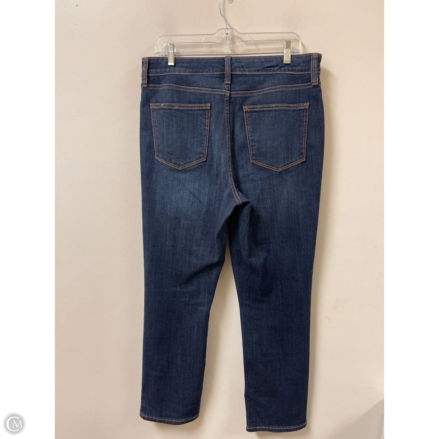 Jeans Cropped By St Johns Bay In Blue Denim, Size: 12