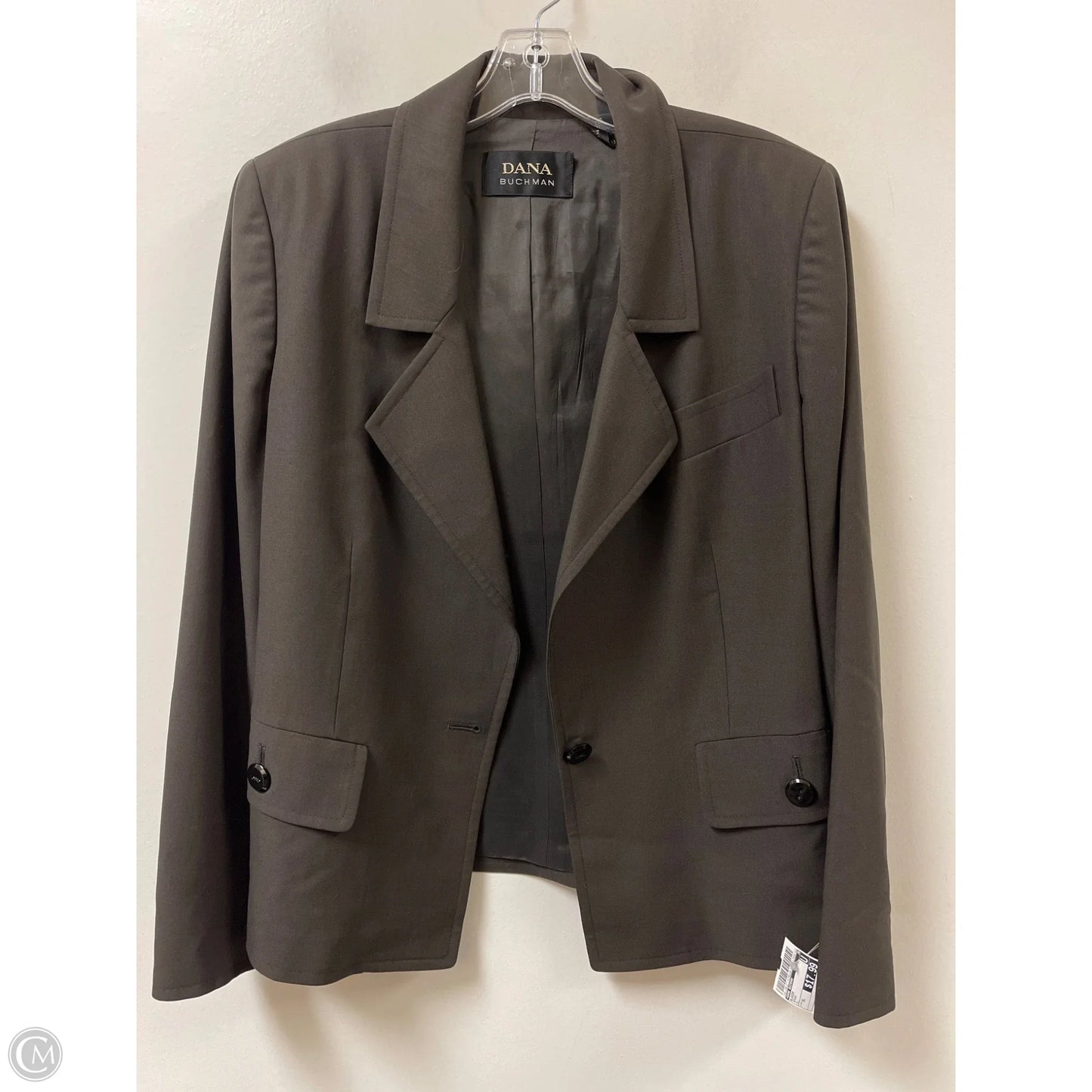 Blazer By Dana Buchman In Brown, Size: Xl
