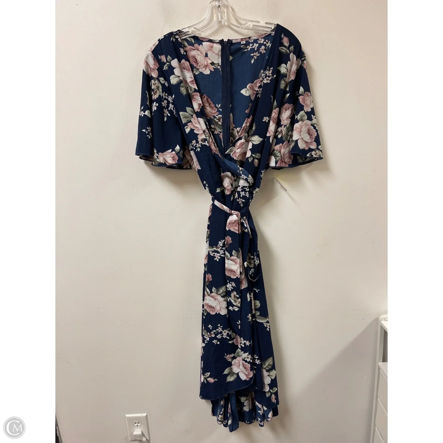 Dress Casual Maxi By Clothes Mentor In Navy, Size: 3x