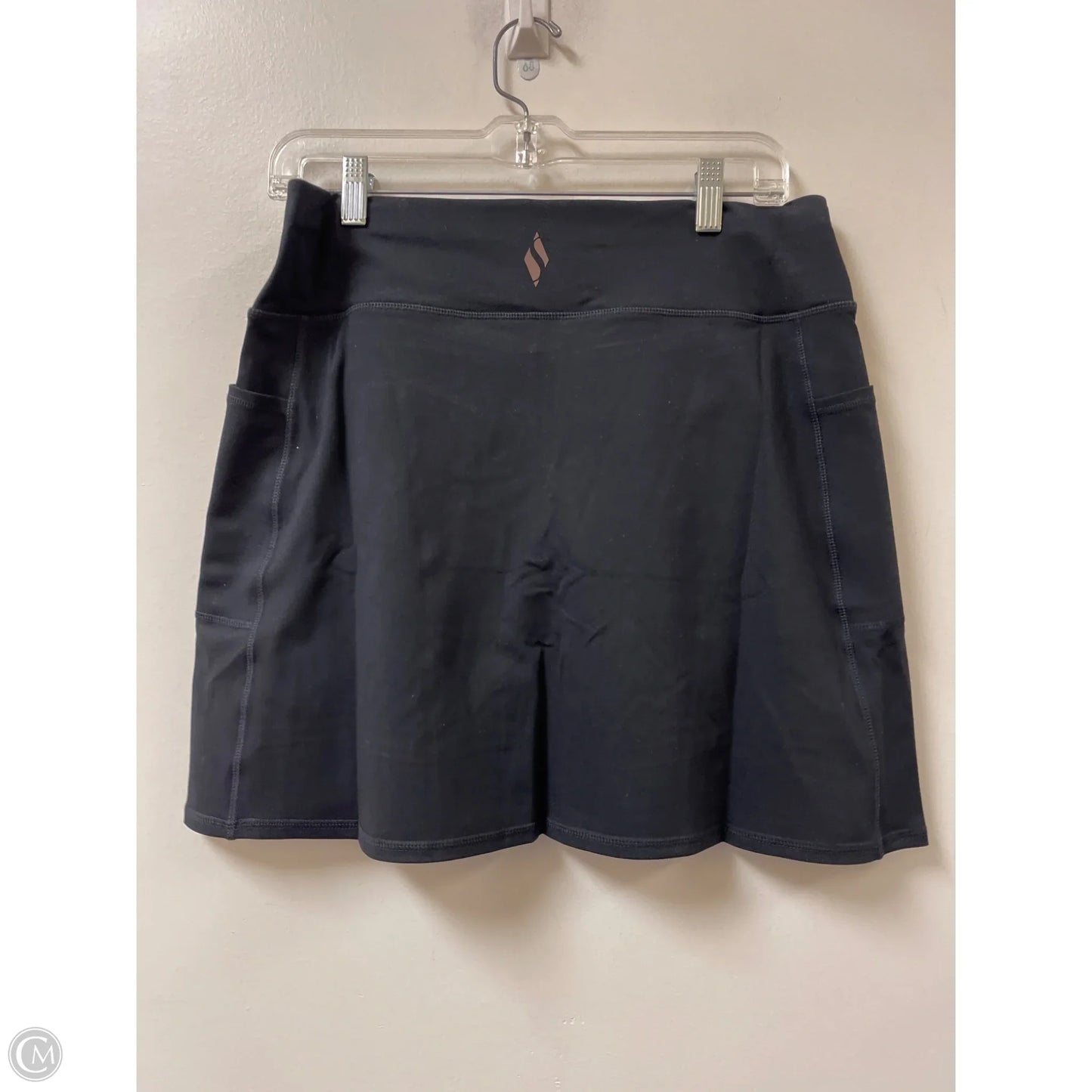Athletic Skort By Skechers In Black, Size: L