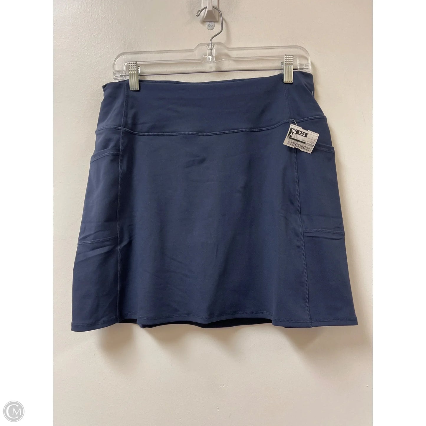 Athletic Skort By Skechers In Navy, Size: L