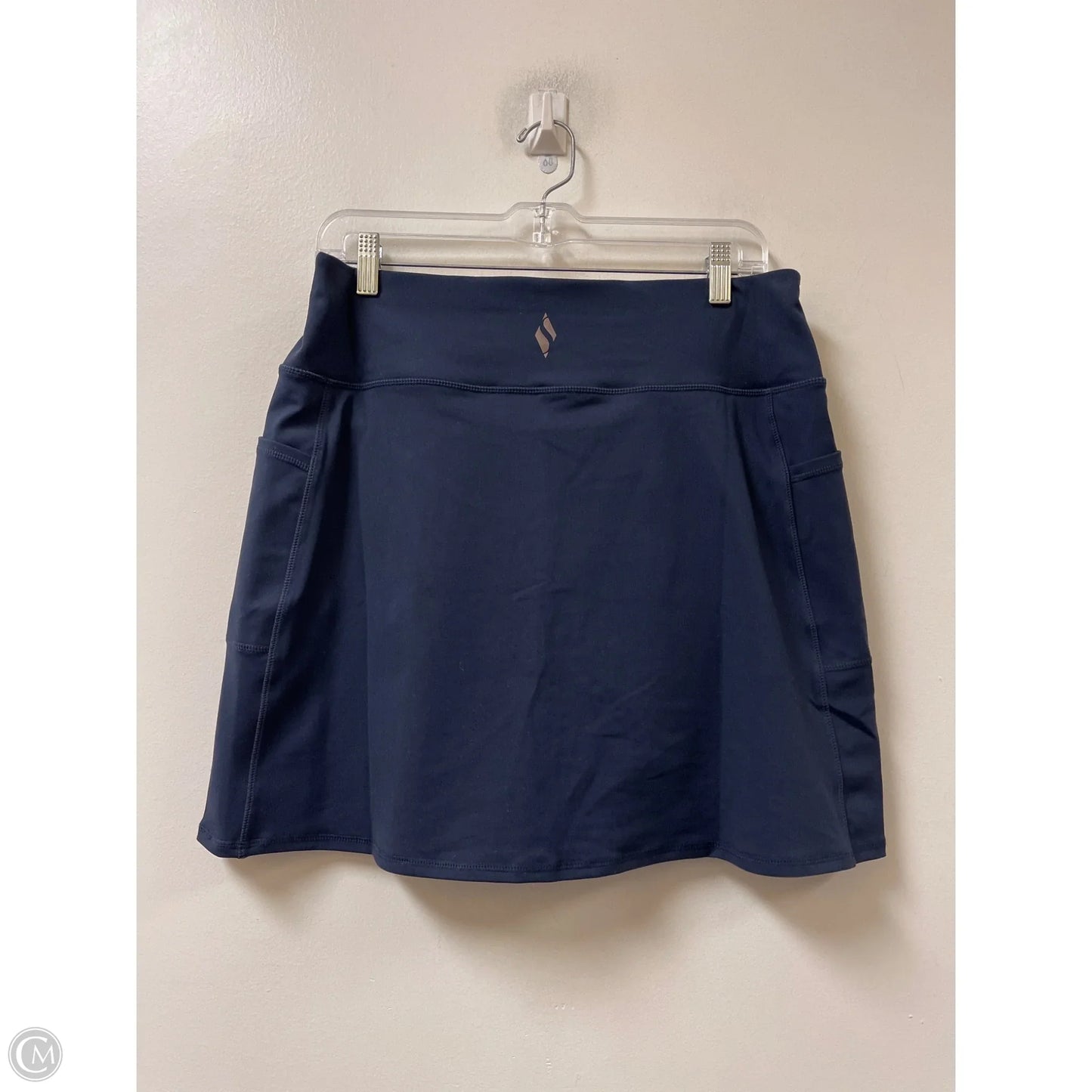 Athletic Skort By Skechers In Navy, Size: L