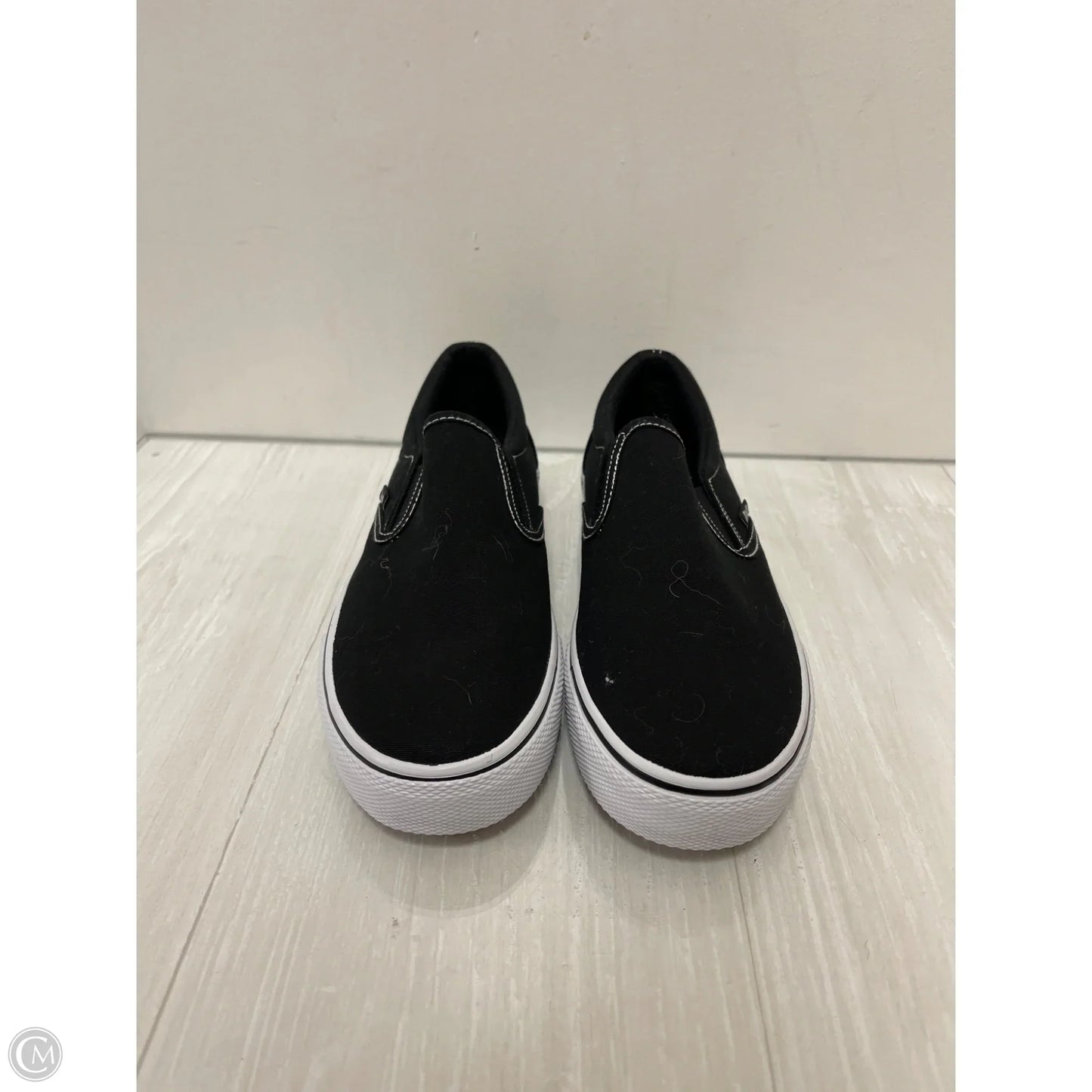 Shoes Flats By Clothes Mentor In Black, Size: 8.5
