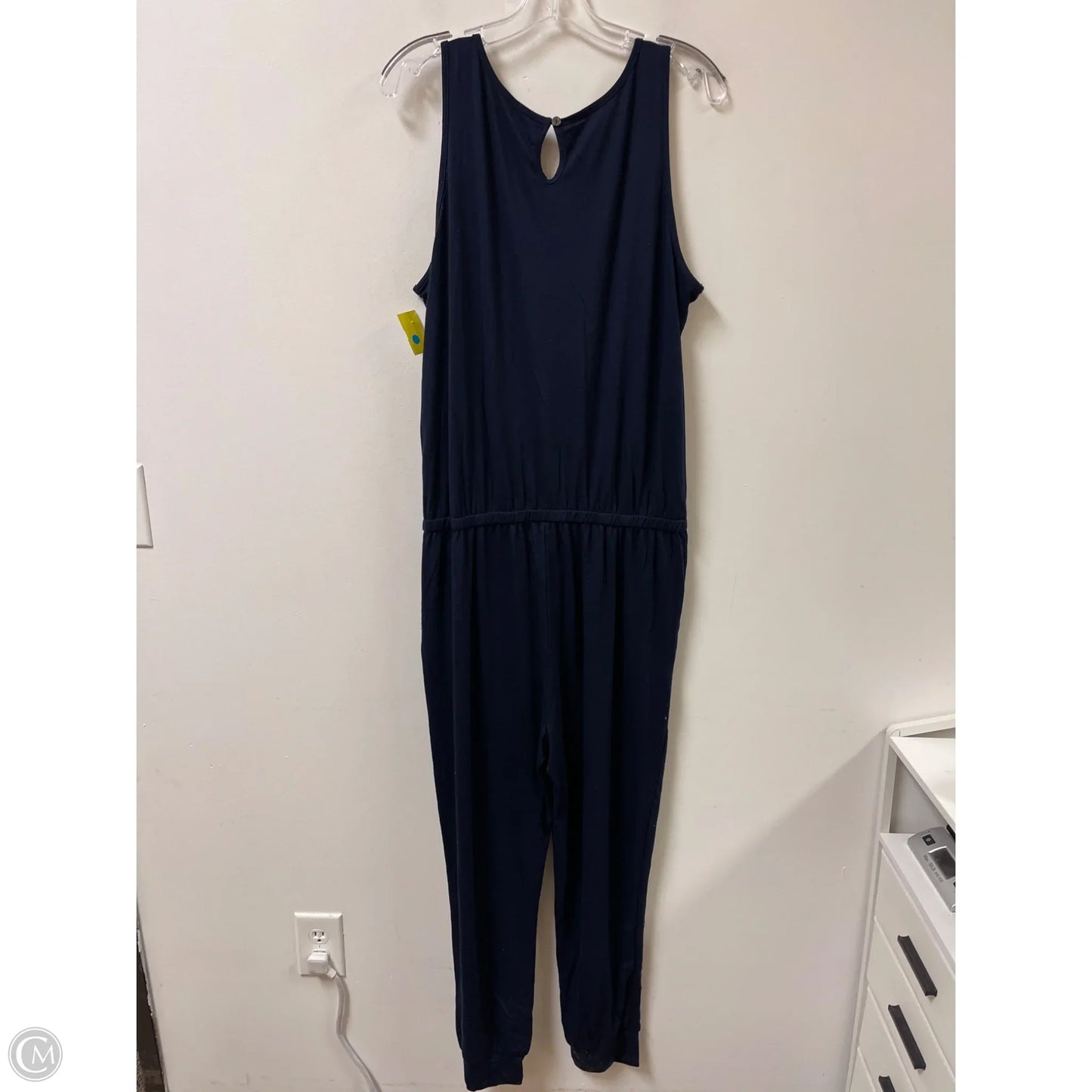 Jumpsuit By Clothes Mentor In Navy, Size: Xl