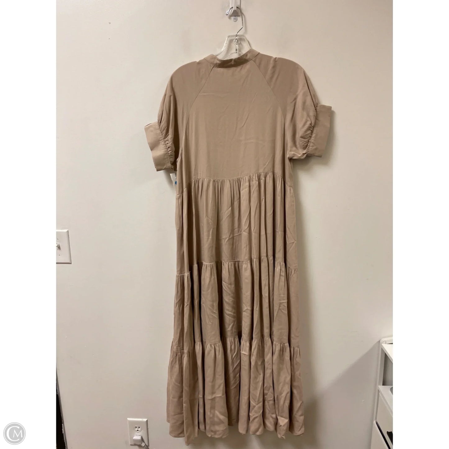 Dress Casual Maxi By Bohme In Tan, Size: M