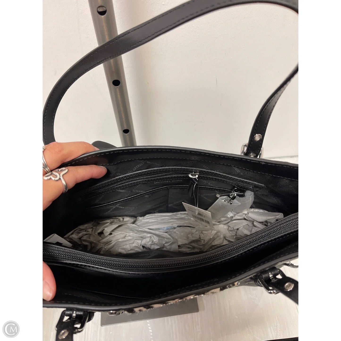 Handbag Designer By Michael Kors, Size: Large