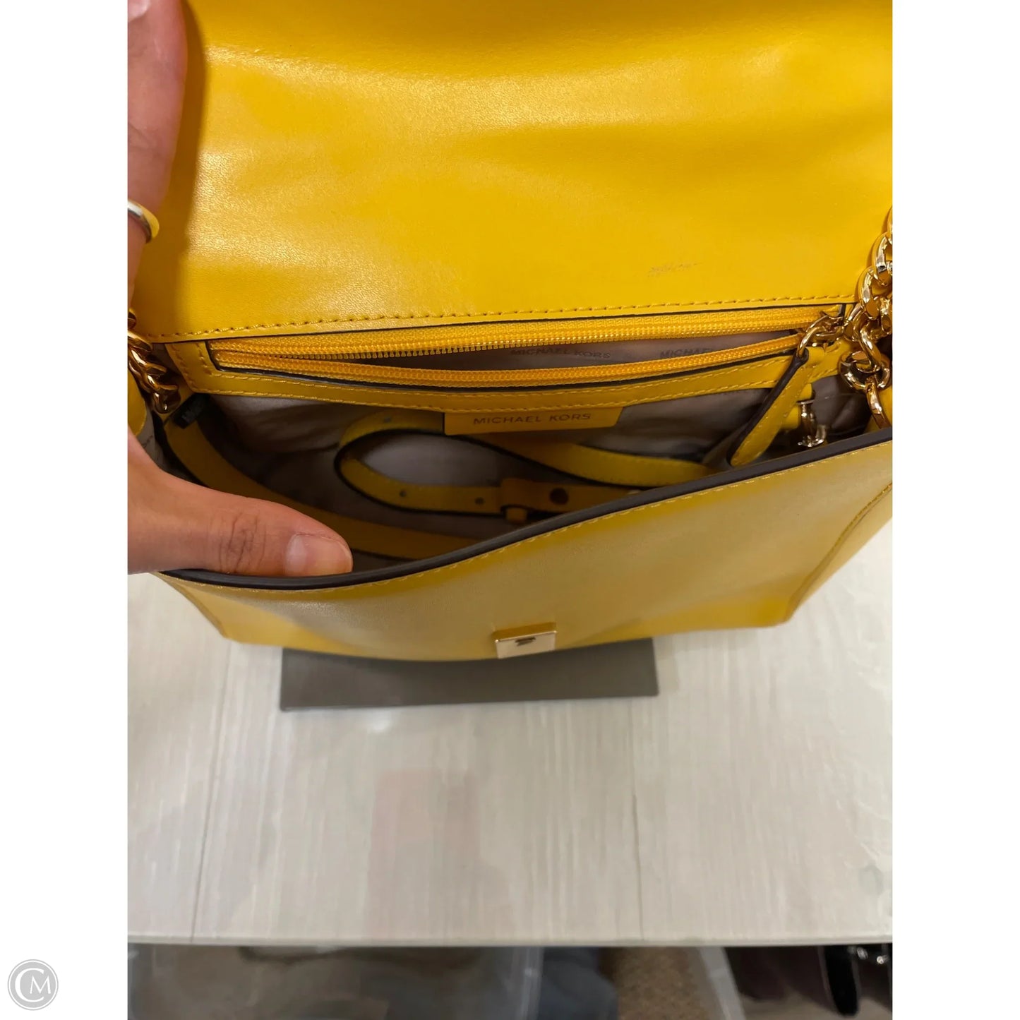 Handbag Designer By Michael Kors, Size: Medium