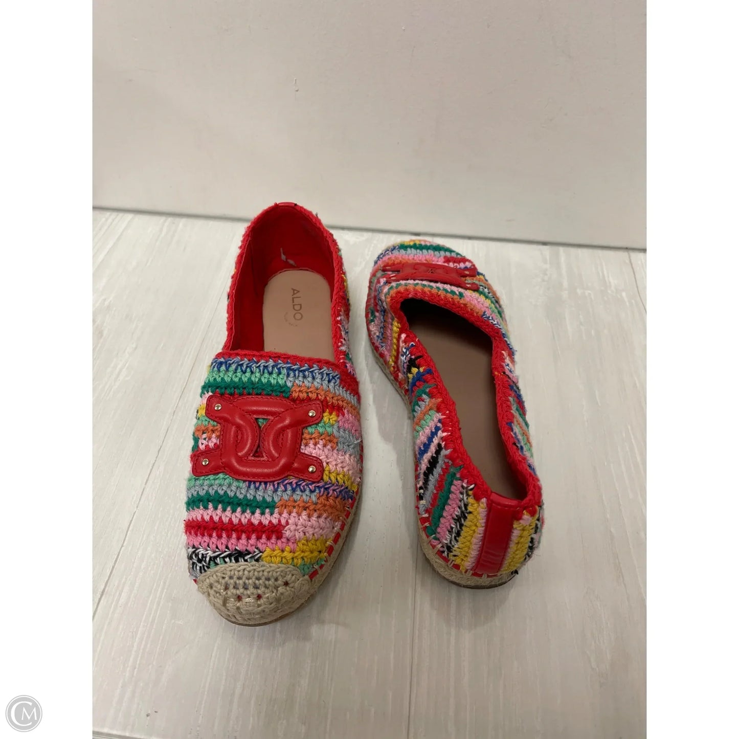 Shoes Flats By Aldo In Multi-colored, Size: 8.5
