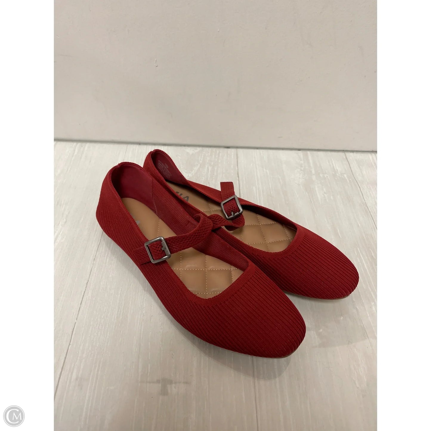 Shoes Flats By Mia In Red, Size: 10