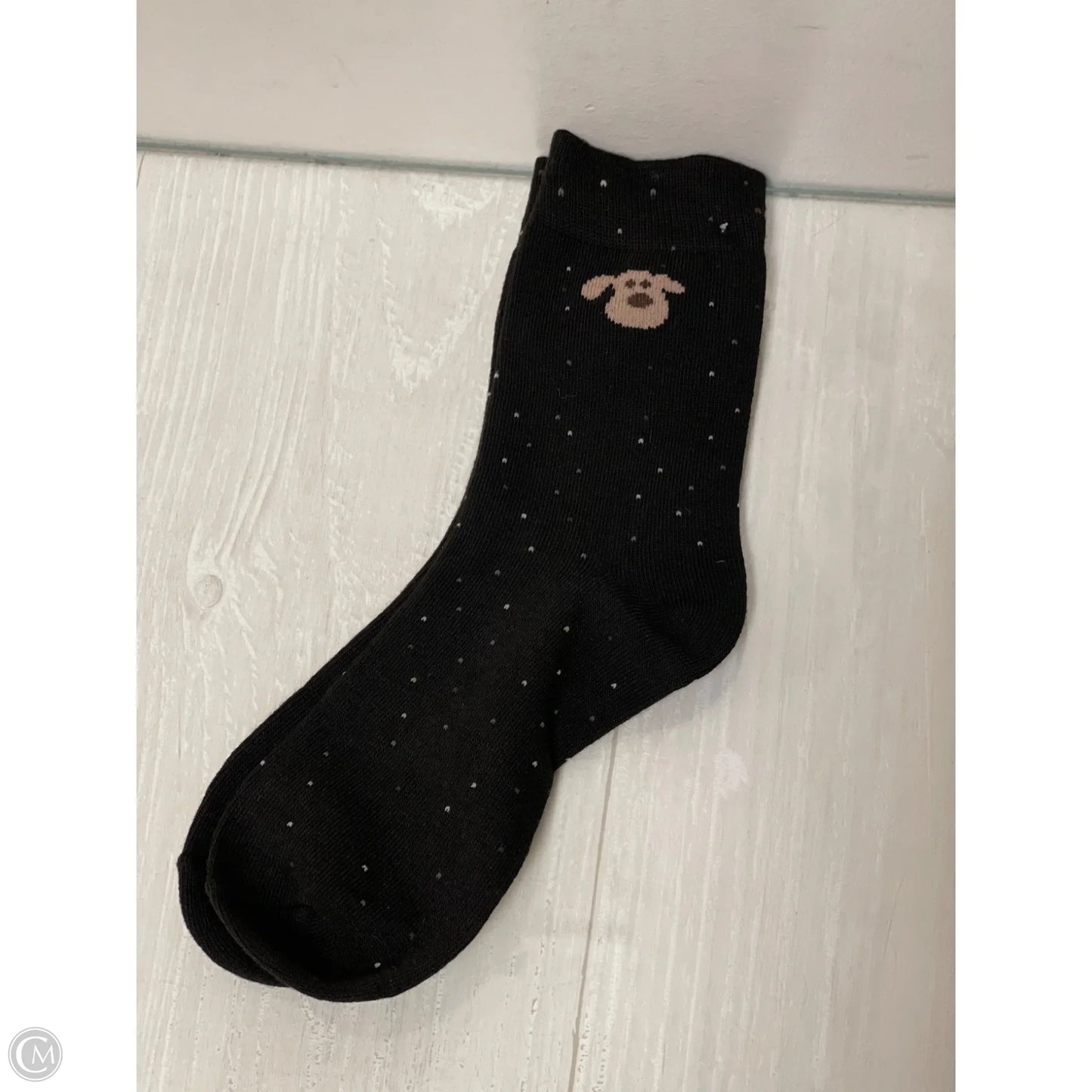 Socks By Clothes Mentor In Black, Size: 0