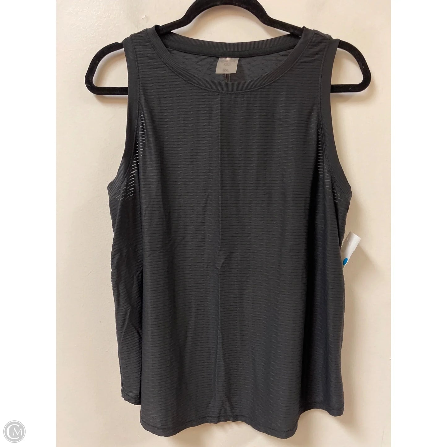 Athletic Tank Top By Calia In Black, Size: 1x