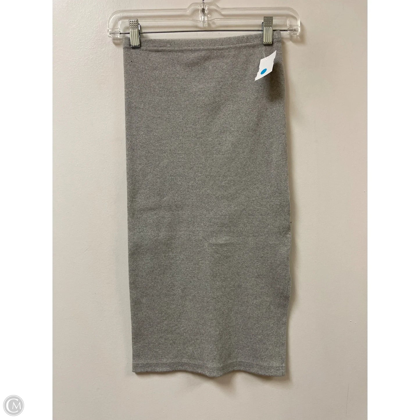 Skirt Midi By Clothes Mentor In Grey, Size: 8