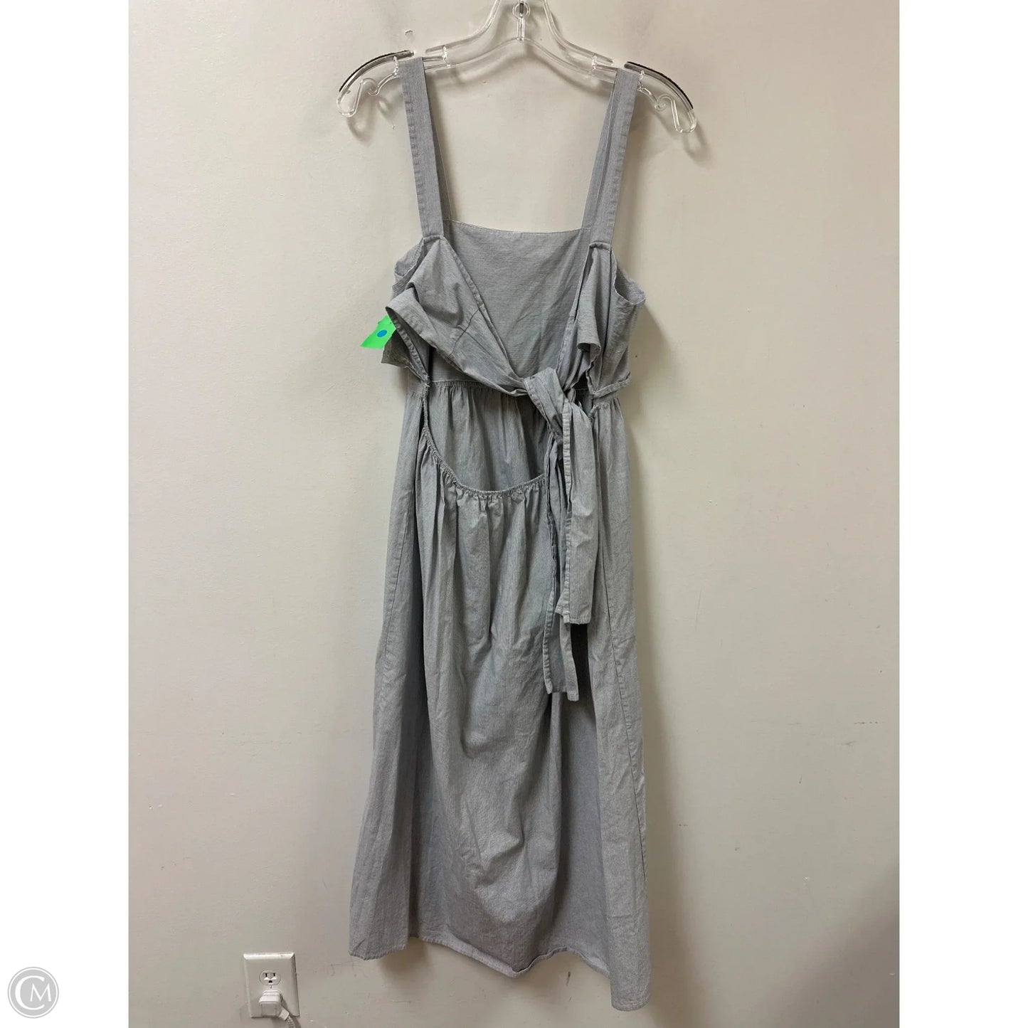 Dress Casual Midi By Abound In Striped Pattern, Size: M