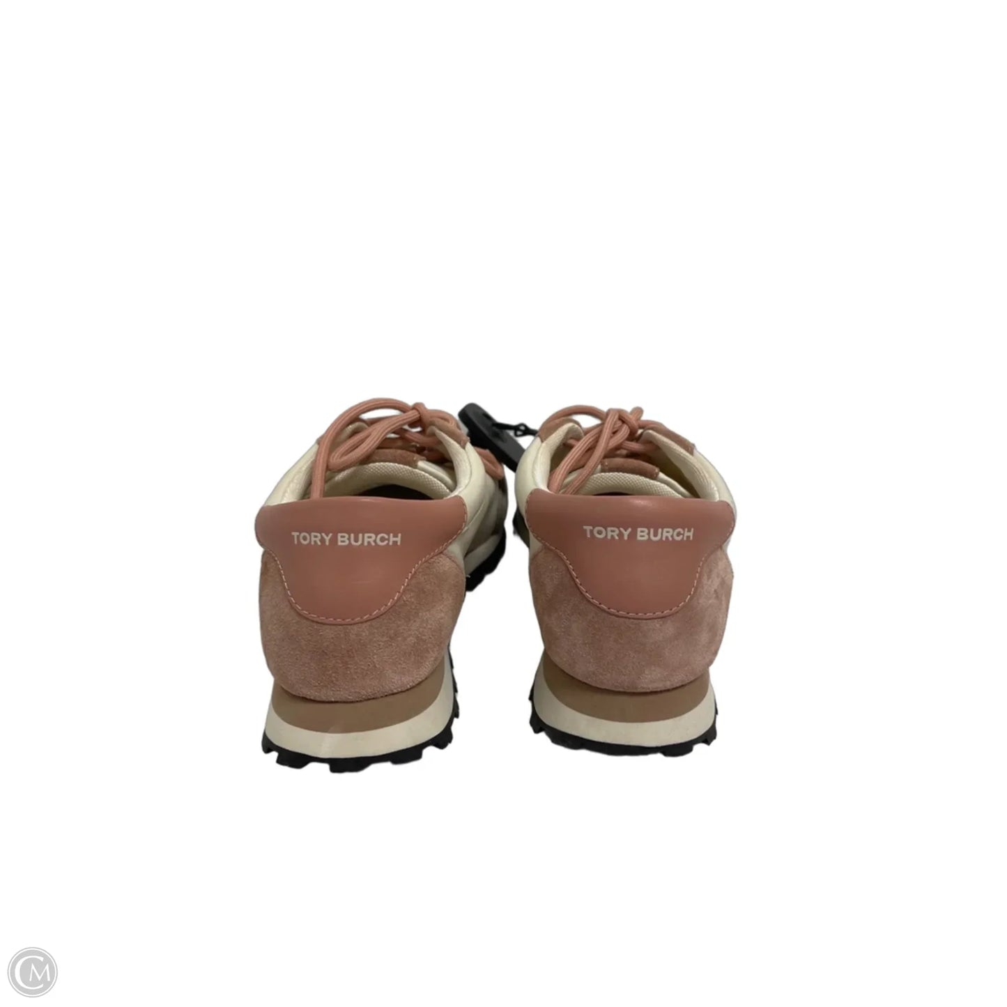 Shoes Designer By Tory Burch In Cream & Pink, Size: 9