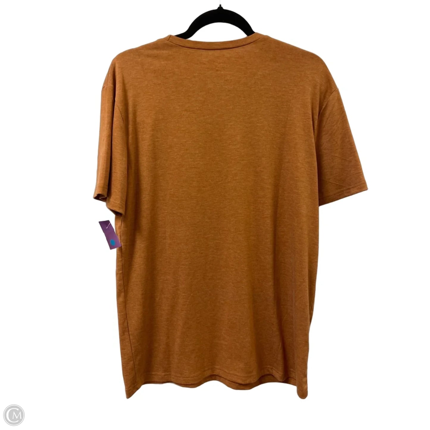 Top Short Sleeve By Clothes Mentor In Orange, Size: M