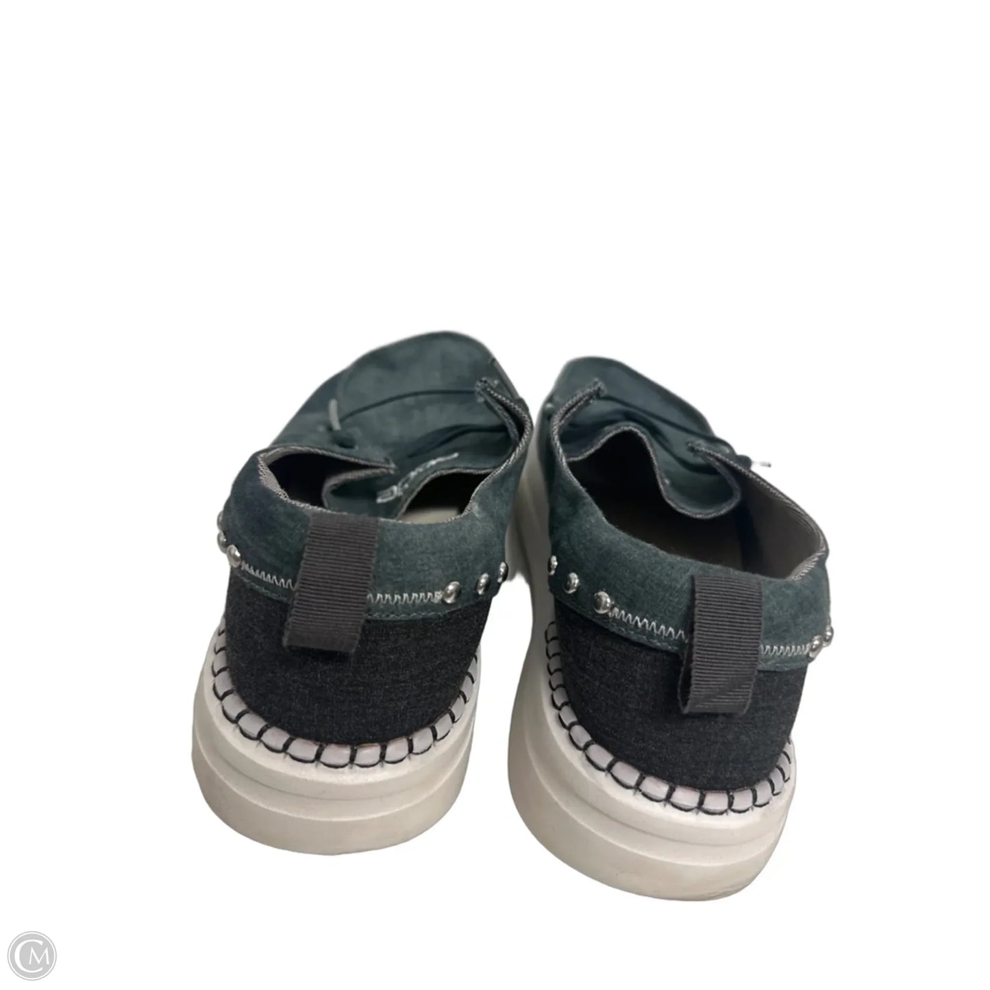 Shoes Flats By Hey Dude In Navy, Size: 9
