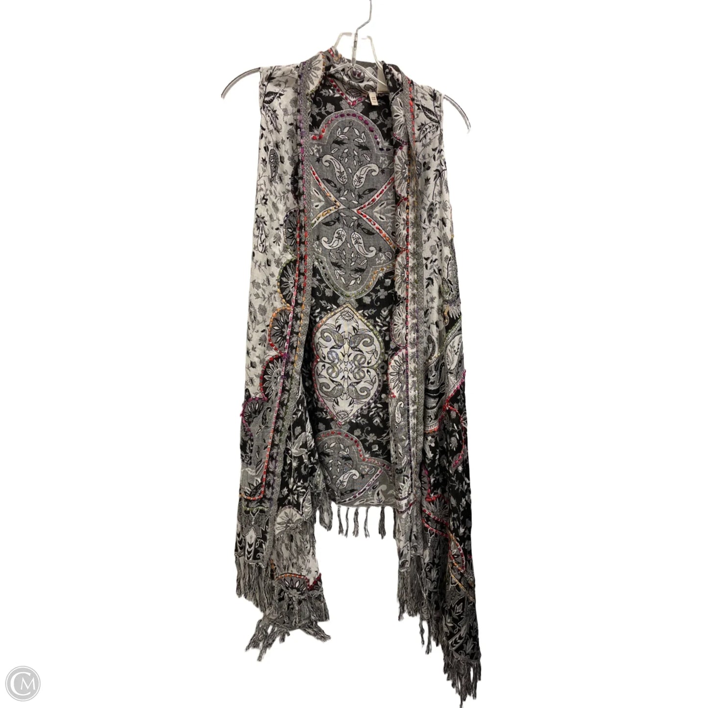 Sweater Cardigan By Soft Surroundings In Multi-colored, Size: Osfm