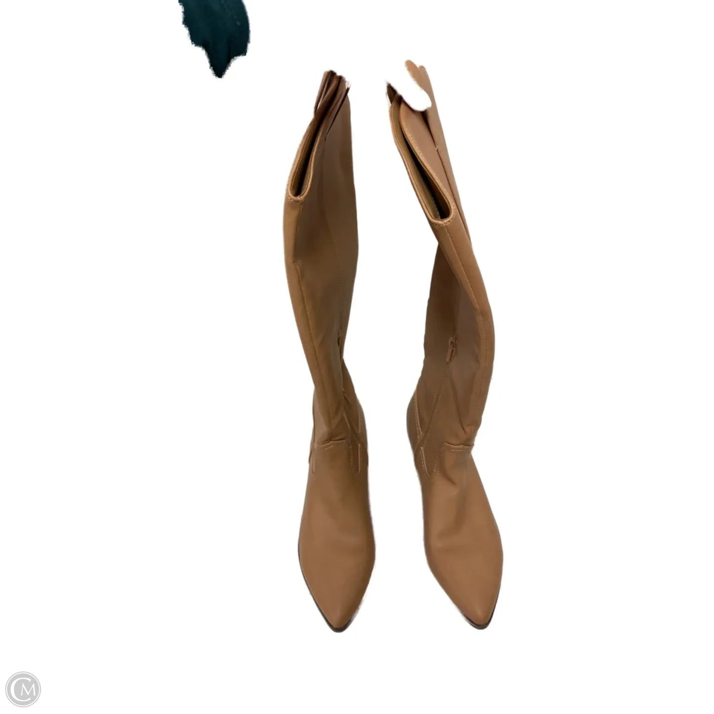 Boots Knee Heels By Universal Thread In Tan, Size: 9