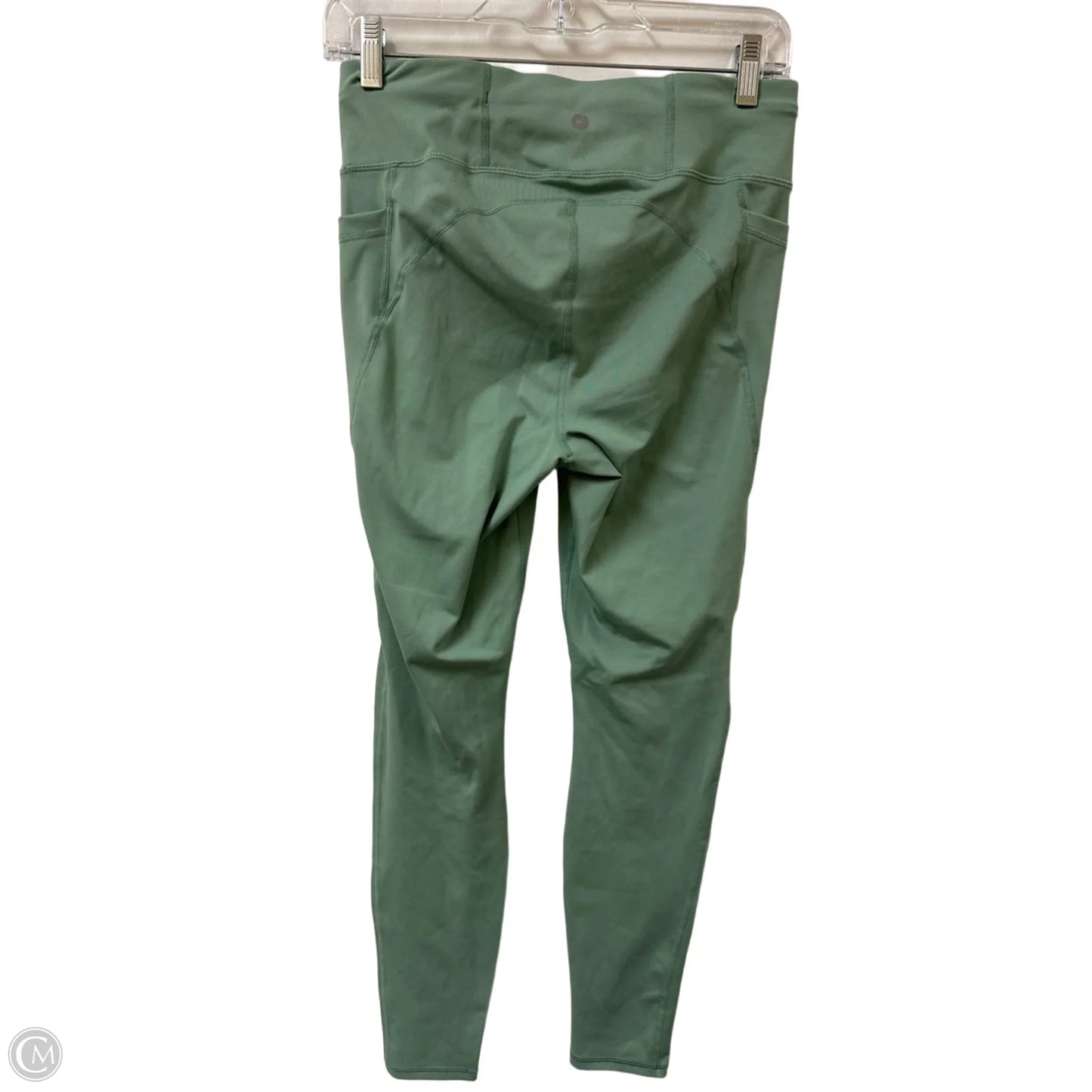 Athletic Leggings By Danskin In Green, Size: M