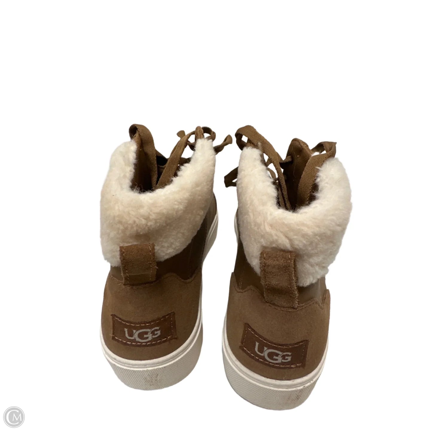 Shoes Designer By Ugg In Tan, Size: 9.5