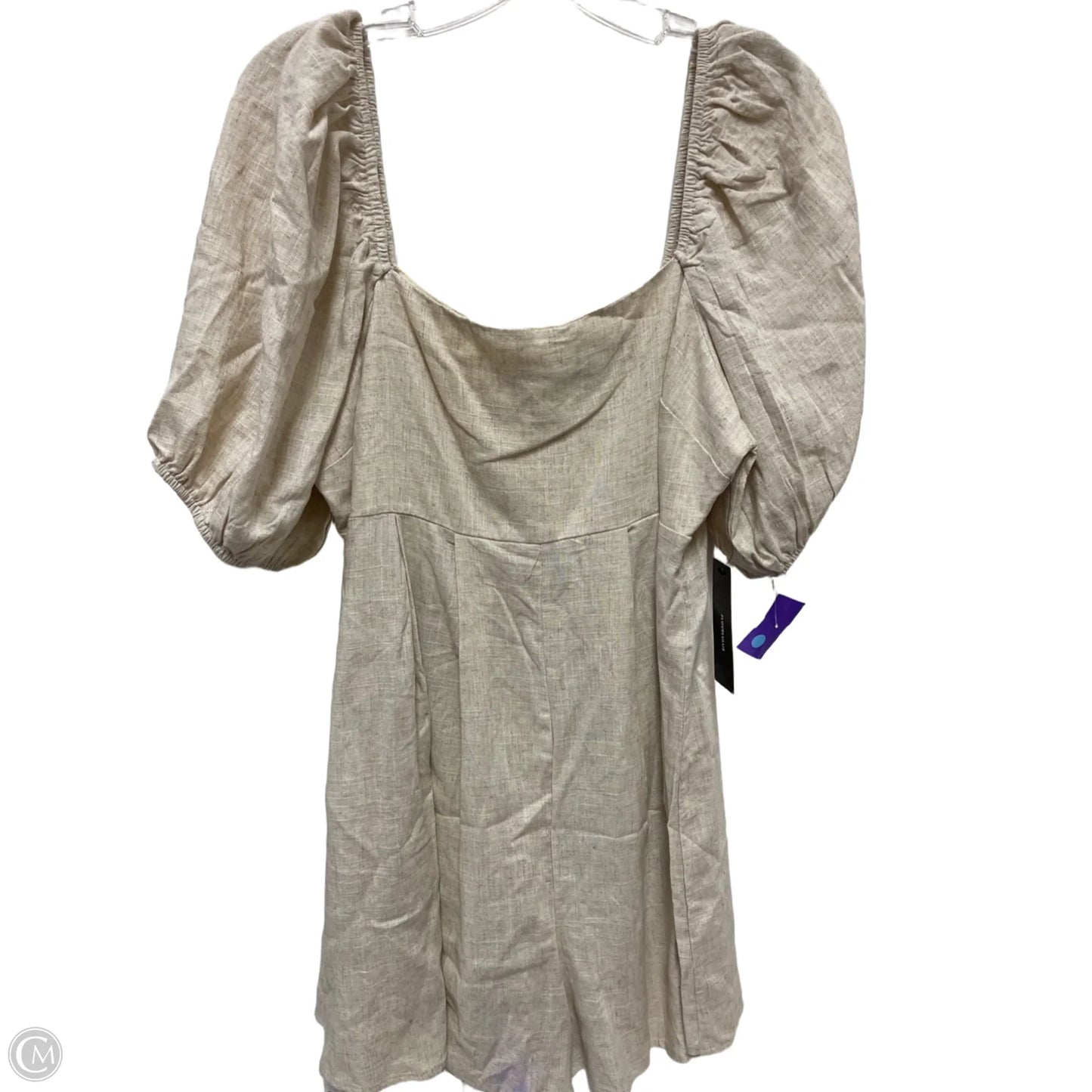 Romper By Lulus In Cream, Size: Xl