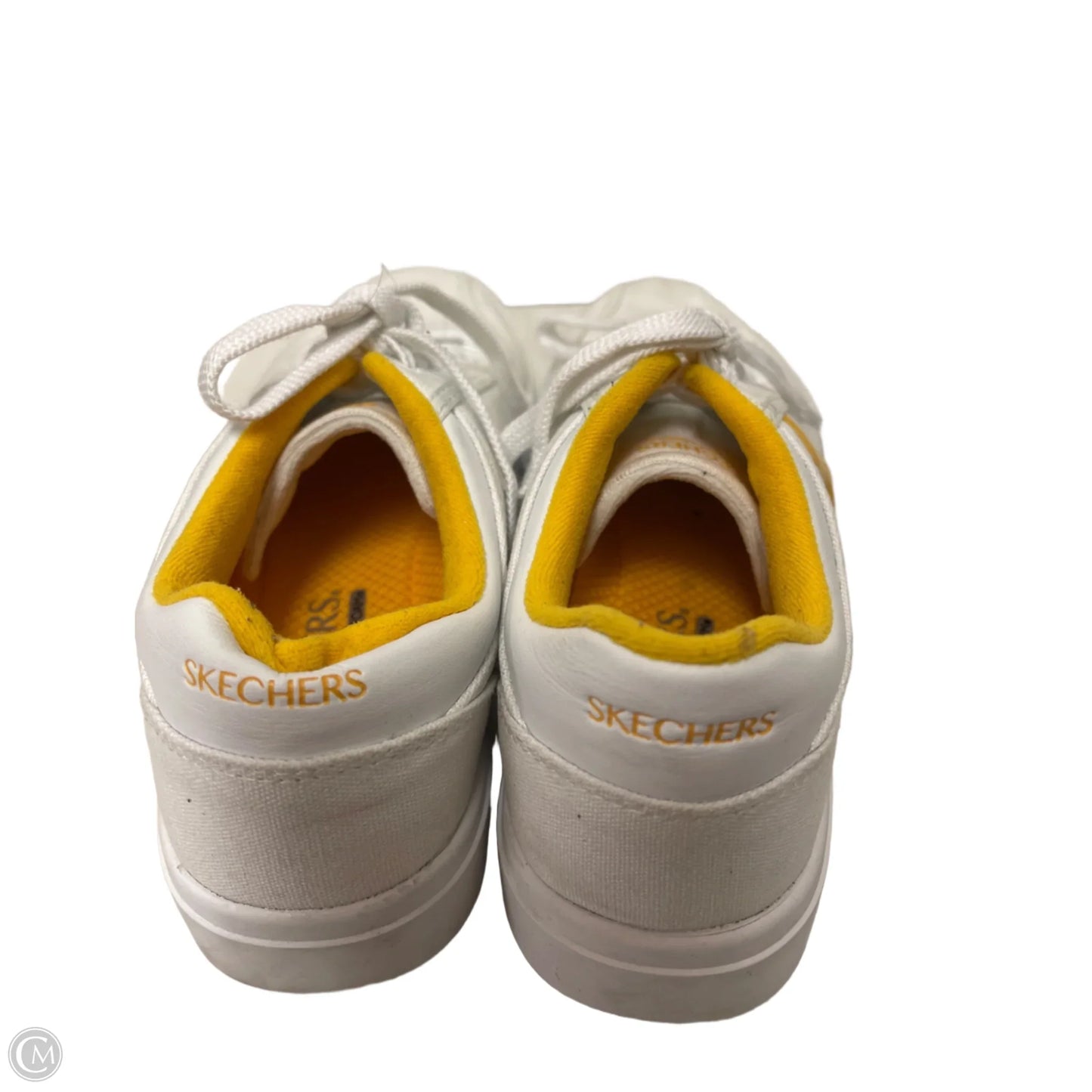 Shoes Sneakers By Skechers In Yellow, Size: 8