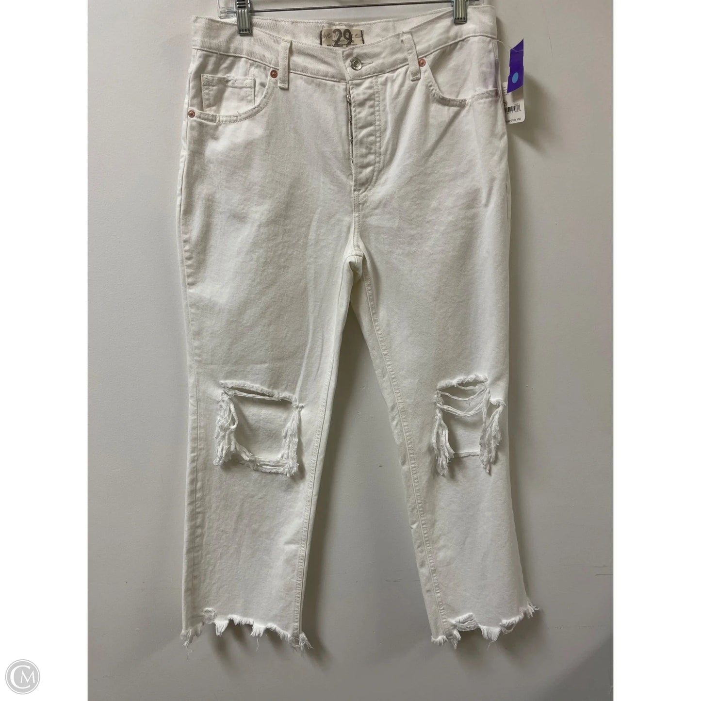 Jeans Wide Leg By We The Free In White, Size: 8