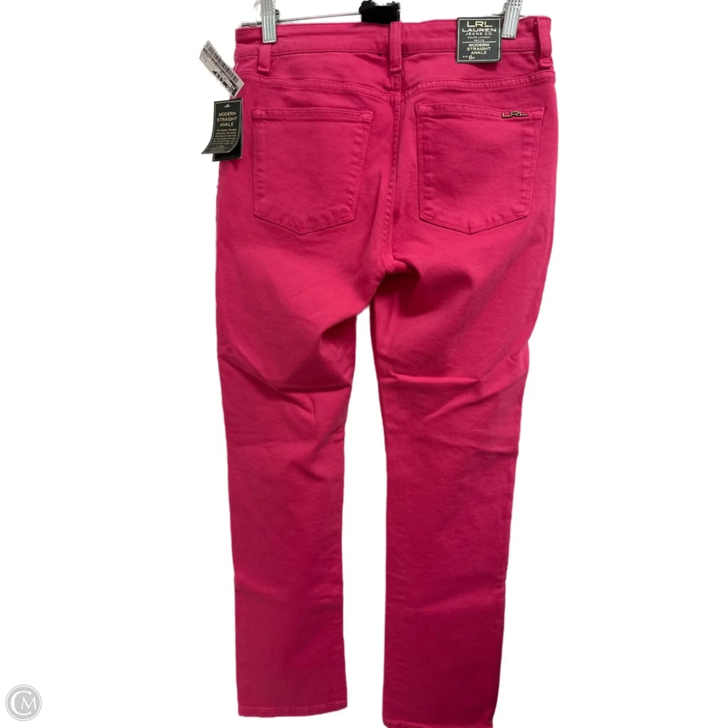 Jeans Skinny By Lauren By Ralph Lauren In Pink, Size: 6