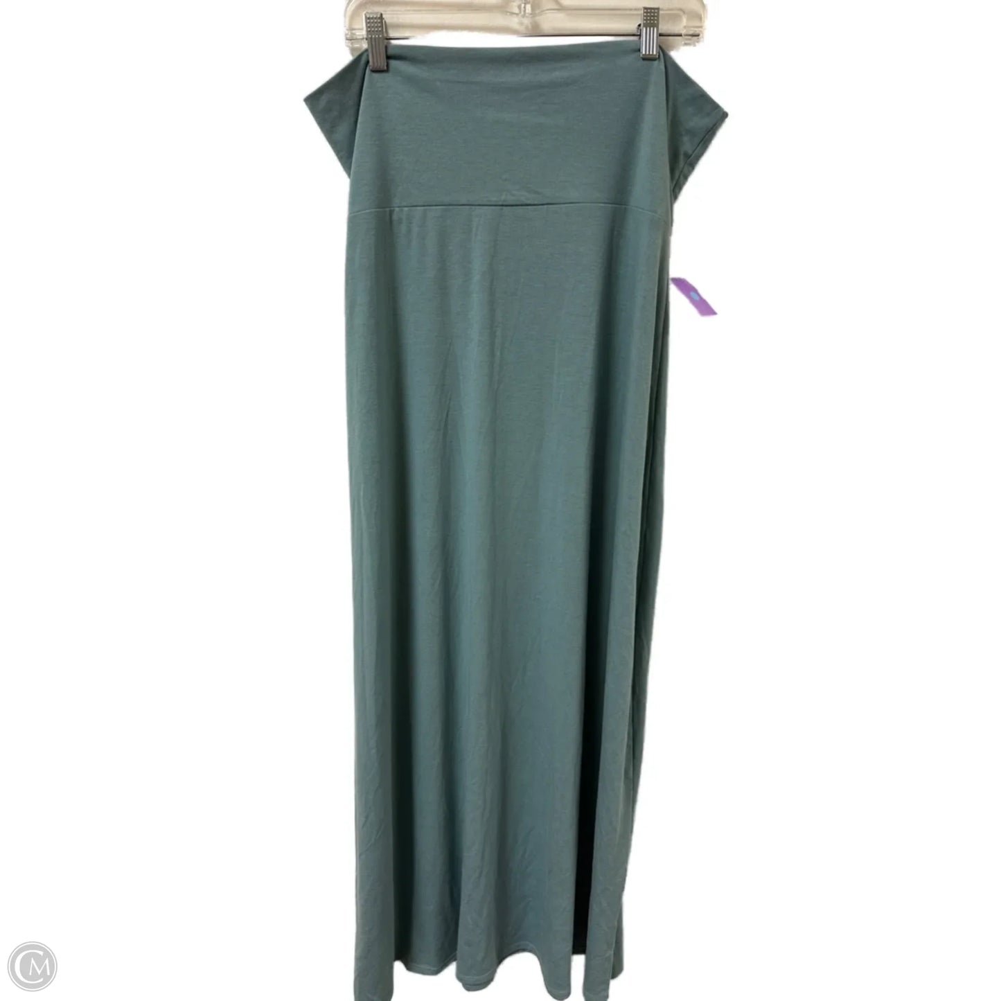 Skirt Maxi By Zenana Outfitters In Blue, Size: 3x