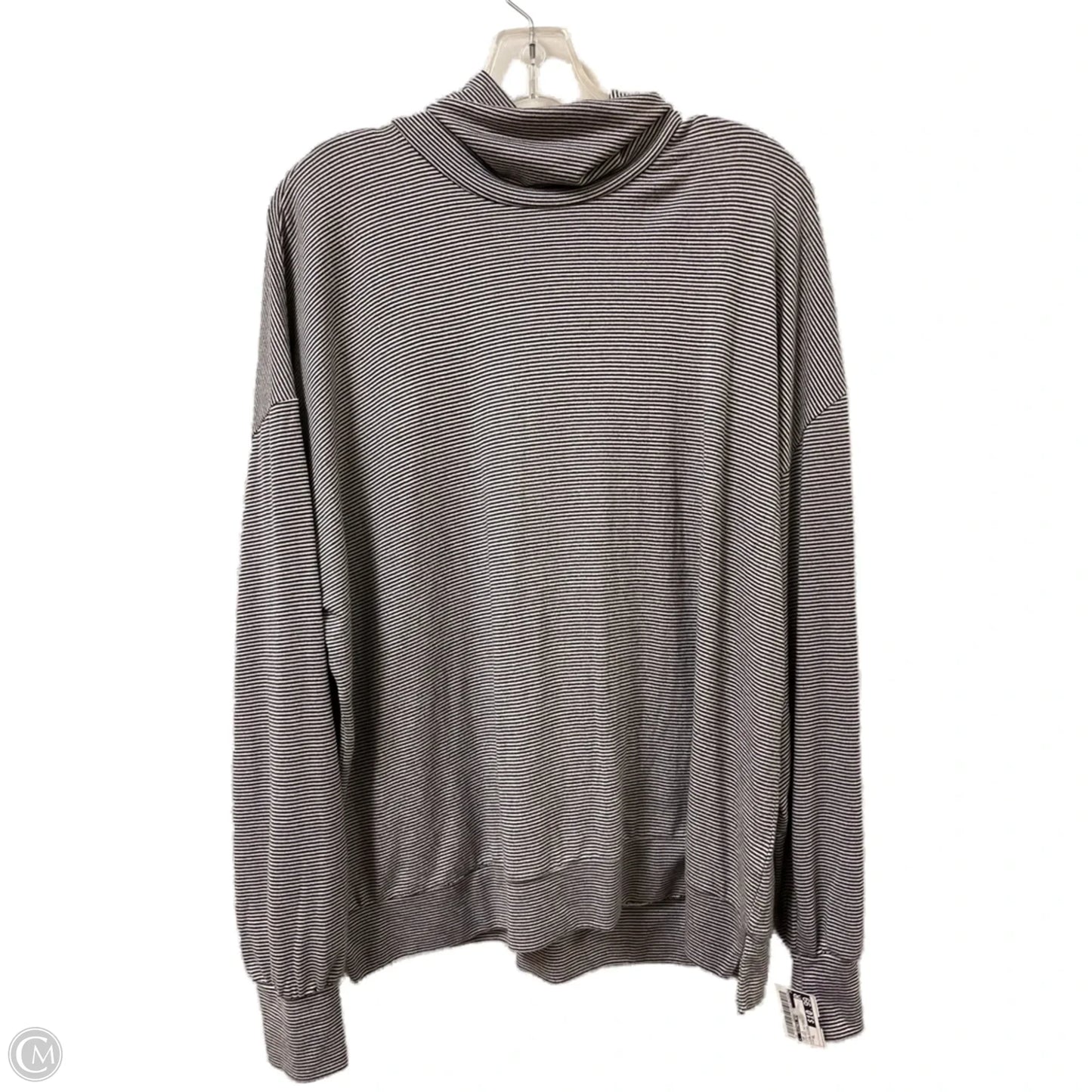 Top Long Sleeve By Clothes Mentor In Striped Pattern, Size: Xl