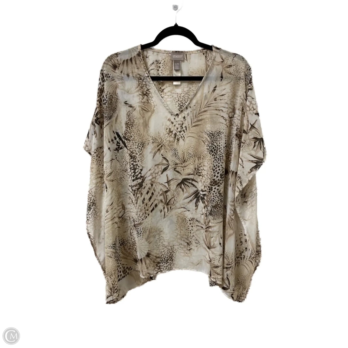Shawl By Chicos In Cream, Size: M