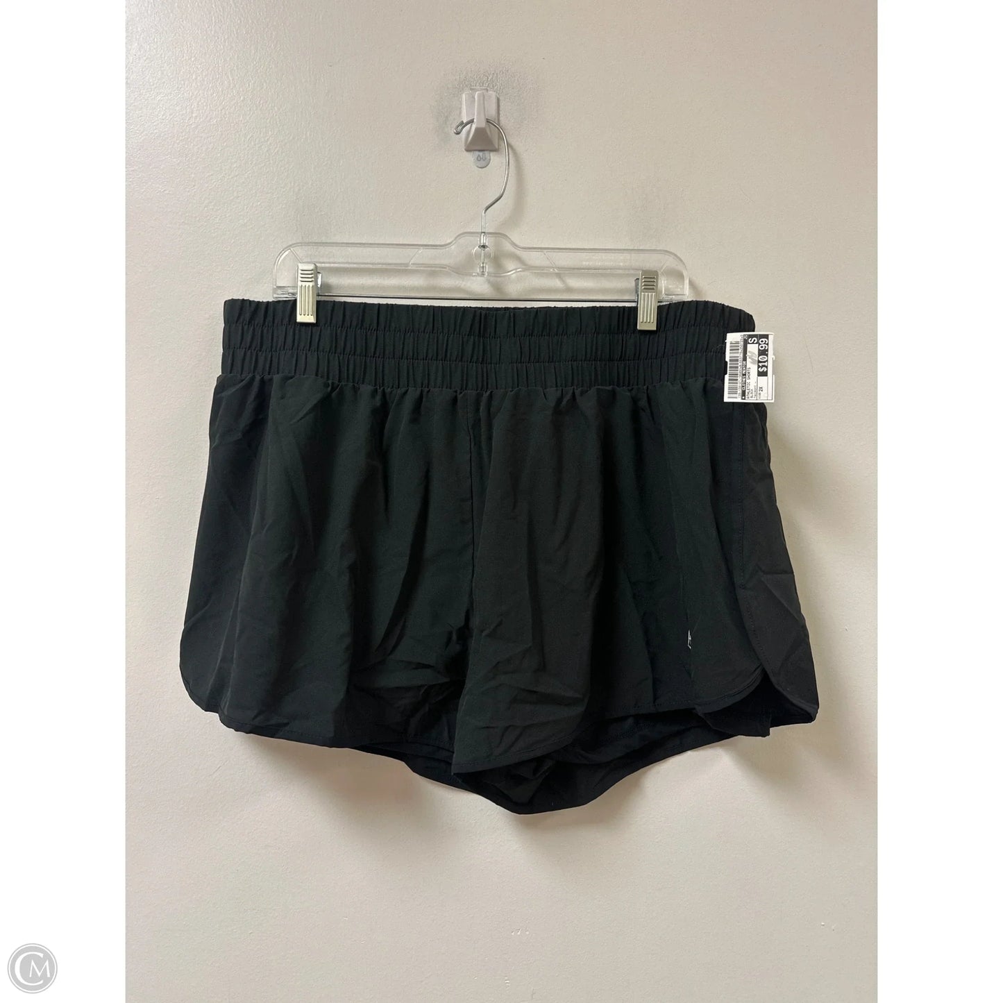 Athletic Shorts By Clothes Mentor In Black, Size: 2x