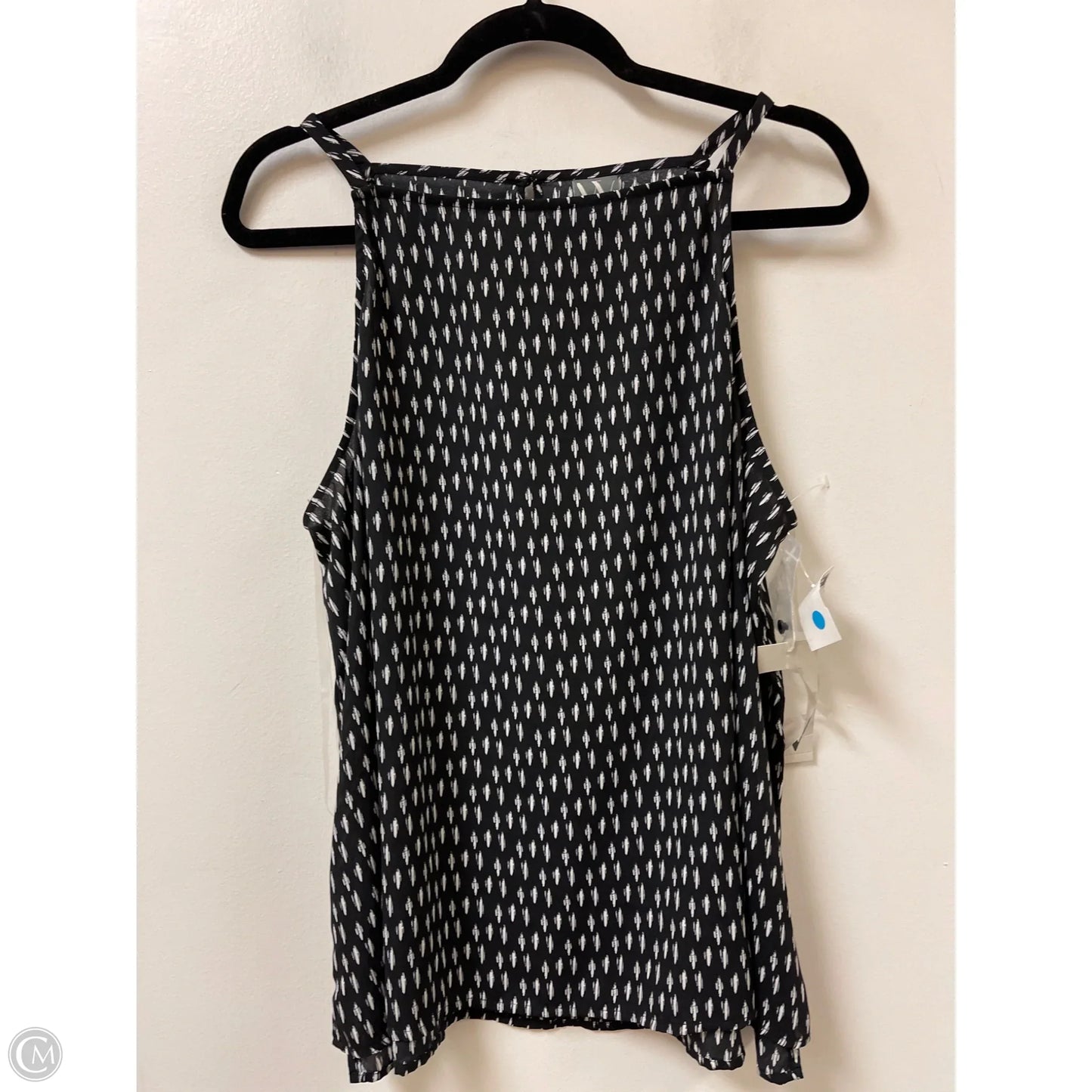 Top Sleeveless By Worthington In Black, Size: S