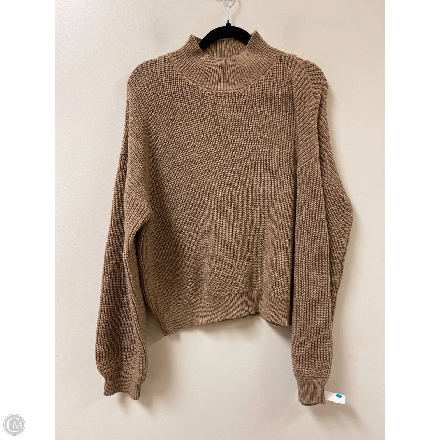 Sweater By Clothes Mentor In Tan, Size: 1x