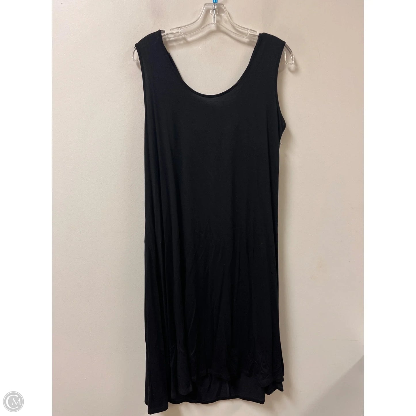 Dress Casual Midi By Cable And Gauge In Black, Size: 1x