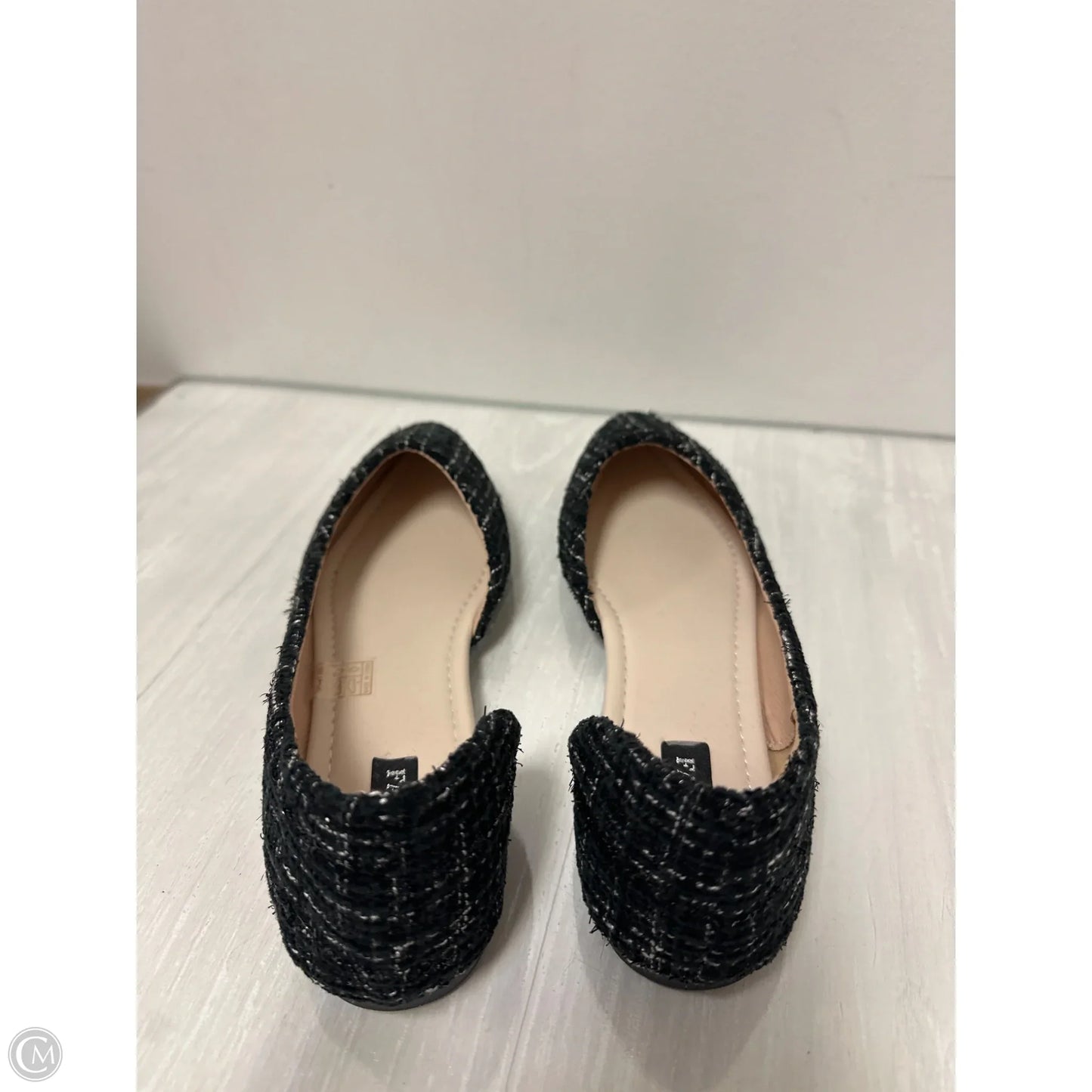 Shoes Flats By Clothes Mentor In Black, Size: 11.5