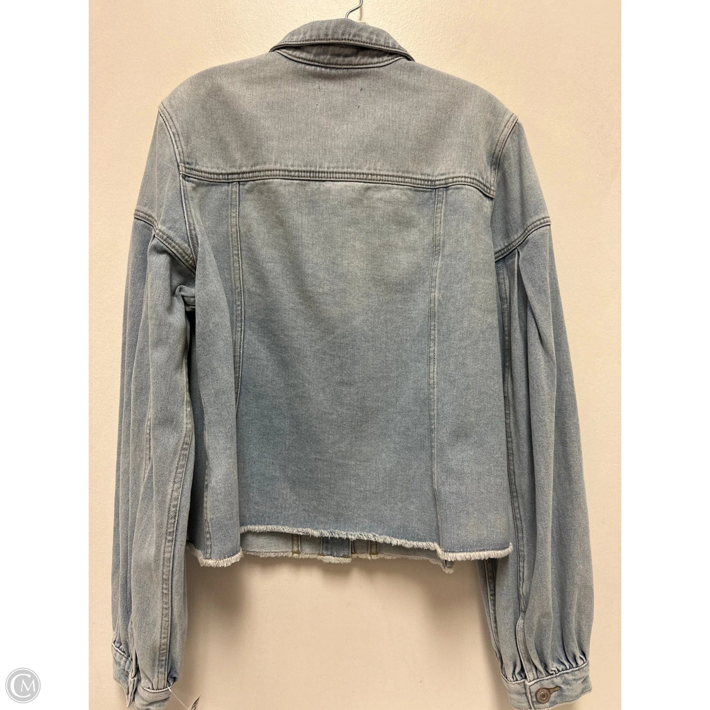 Jacket Denim By Clothes Mentor In Blue Denim, Size: Xl